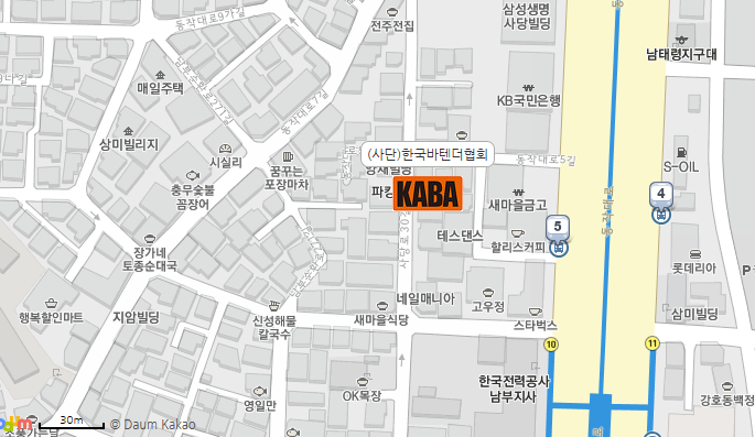 (사)한국바텐더협회 자격증 필기시험 필독 공지사항!! - 약도.PNG